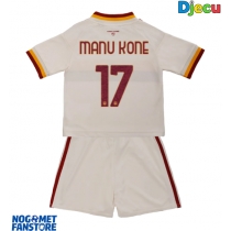 AS Roma Manu Kone #17 Gostujuci Dres za djecu 2026-27 Kratak Rukav (+ Kratke hlače)